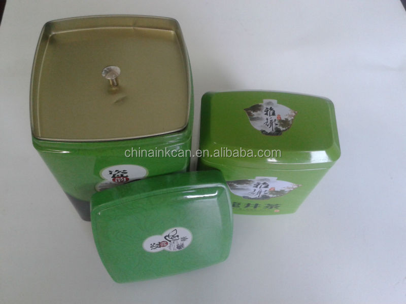custom design round tea tin with food safe material,eco-friendly tin tea box in China