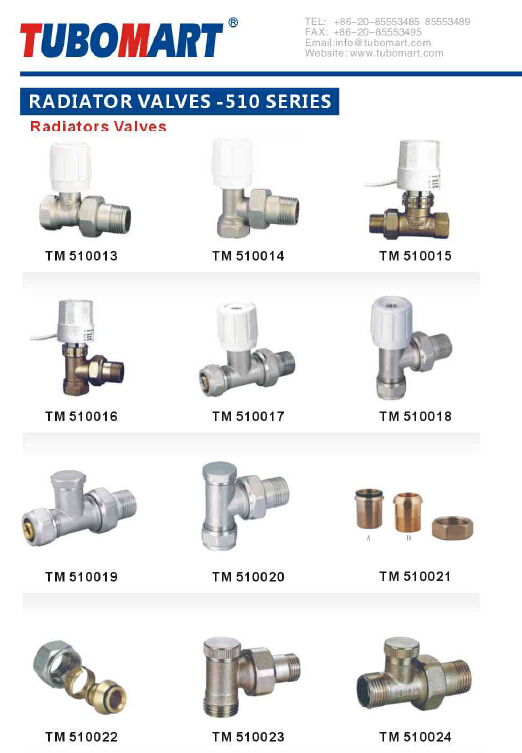 510 radiator valves