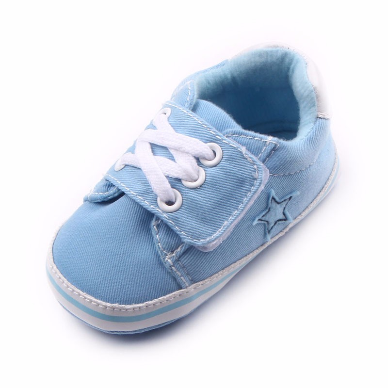 Wholesale Solid Bear Pattern Baby Boys Baby Hard Sole
