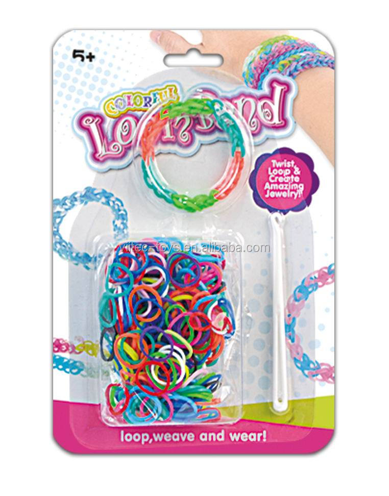 ・カラフルなloomband63672#girlsジュエリー問屋・仕入れ・卸・卸売り