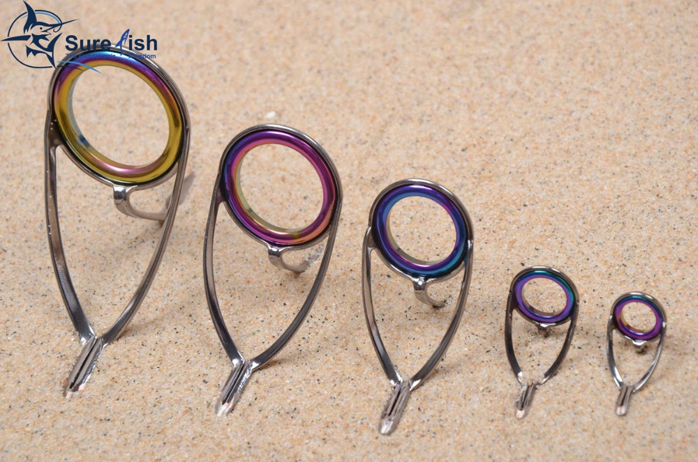 Wholesale Rainbow Insert Ring Sic Kw Fishing Rod Guide Buy Fishing