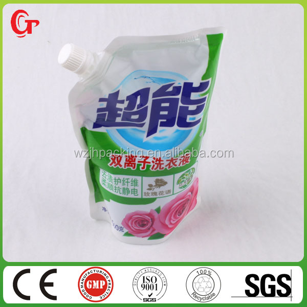 custom design fess tea bag with spout