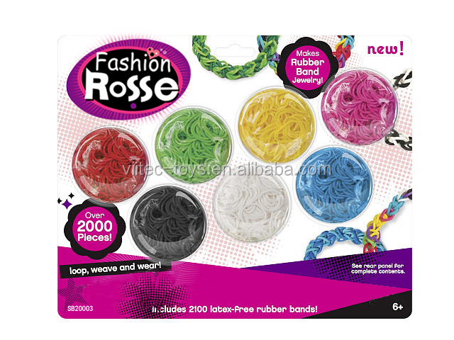 ・カラフルなloomband064236#girlsジュエリー問屋・仕入れ・卸・卸売り