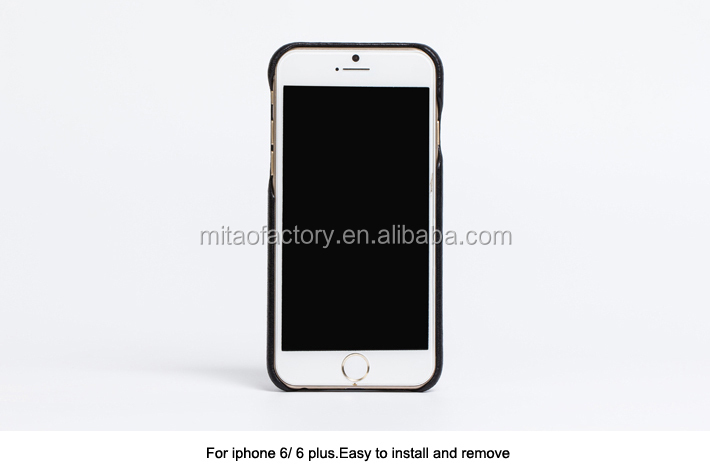 魔法の物語ブランドitaian植物なめしの革のためのシンプルなバッグiphone66s6plu1カードスロットスリムパースのメモ仕入れ・メーカー・工場