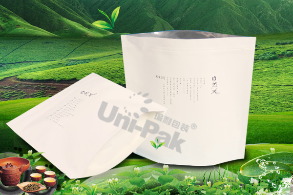 Custom Printed Stand Up Aluminum Foil Tea Bag
