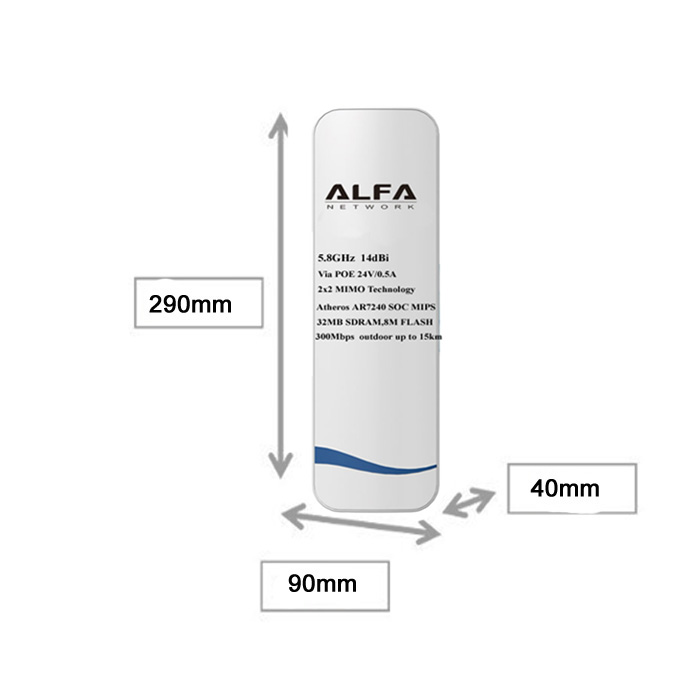 アルファネットワーク500mw5.8ghz無線屋外cpeアンテナ問屋・仕入れ・卸・卸売り