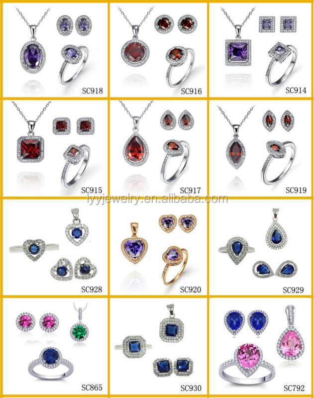 2014年熱い販売の赤い色の石のシルバージュエリーセット、 925スターリングシルバージュエリー卸問屋・仕入れ・卸・卸売り