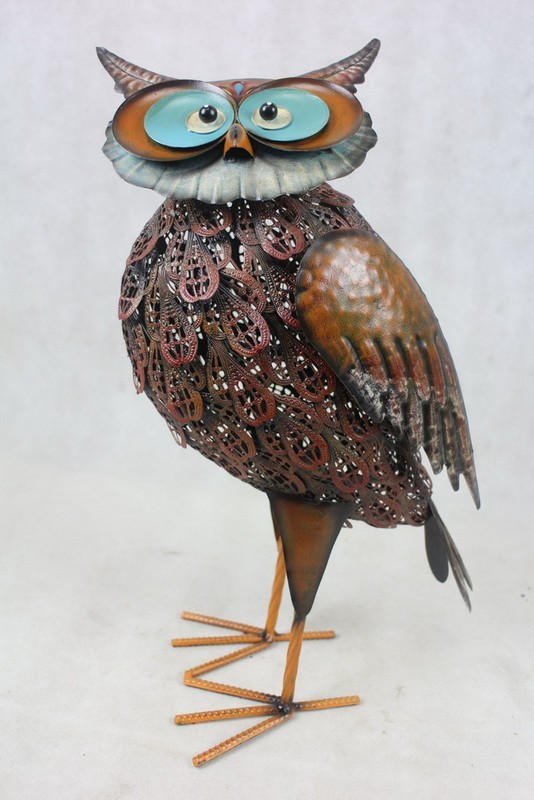 New Design Garden Decor Metal Owl - Buy Garden Decor Metal Owl,Metal