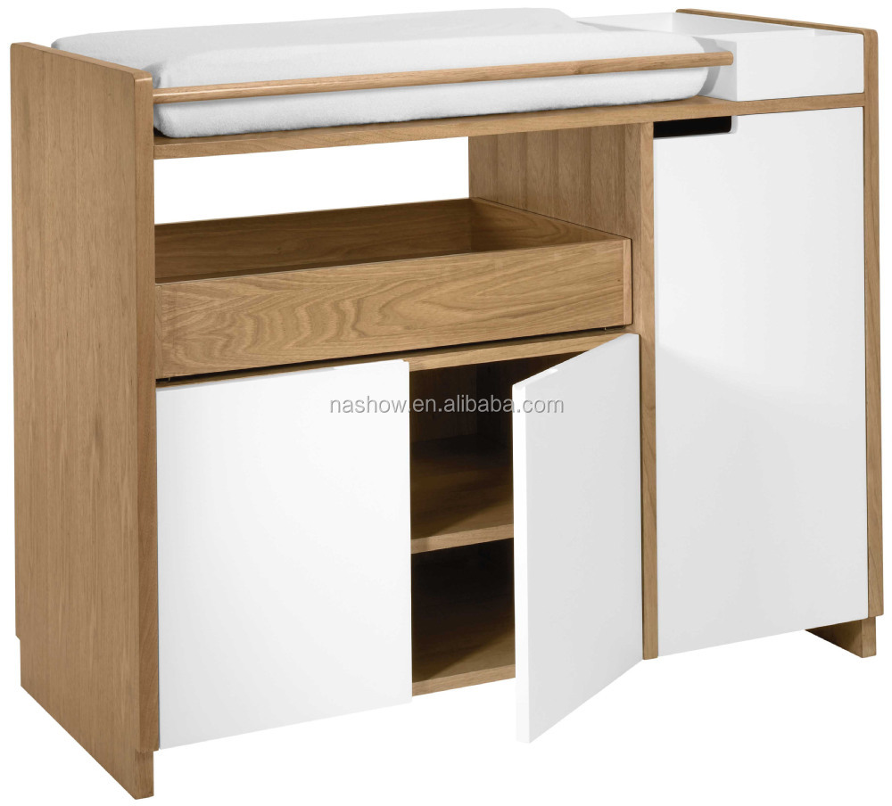 小さな収納計画bct-0252015人気のベビー家具木製の赤ちゃんのおむつの変更テーブル仕入れ・メーカー・工場