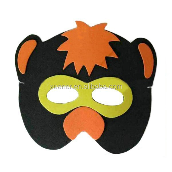 促進customedのすべての種類の子diy eva 3d動物マスクを祝うため仕入れ・メーカー・工場