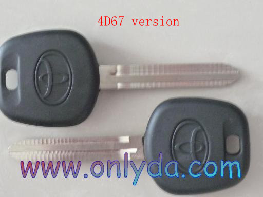 toyota Transpo<em></em>nder key With version 4D67 Soft plastic handle and toy43 blade問屋・仕入れ・卸・卸売り