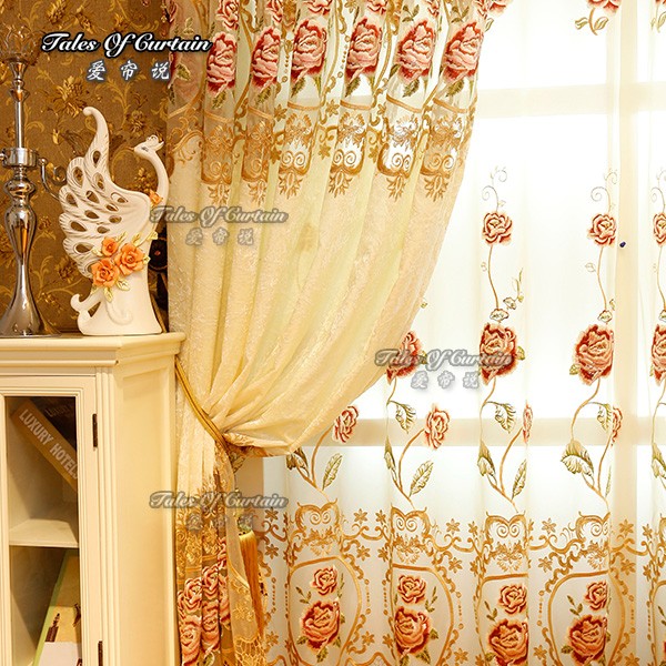 2016 mais recentes modelos de cortina para sala de estar elegante ... Modelos d cortinas para sala