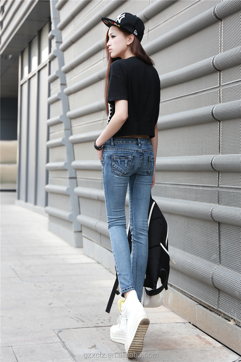 最高のセックスの女性のジーンズのズボンジーンズブランド写真0330#によるデニム生地仕入れ・メーカー・工場