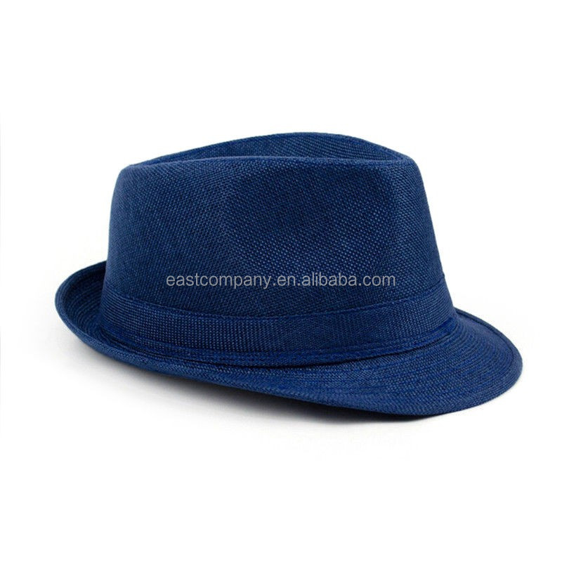 男性のわらのfedoraのフェルト帽の帽子-ベルト-西洋-パナマの夏のビーチの 太陽のキャップ-ユニセックス仕入れ・メーカー・工場