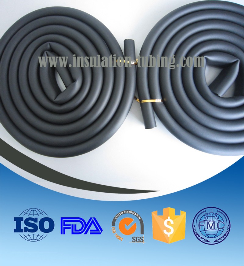 NBR Rubber Foam Extrusion Tube NBR Foam Protection Tube
