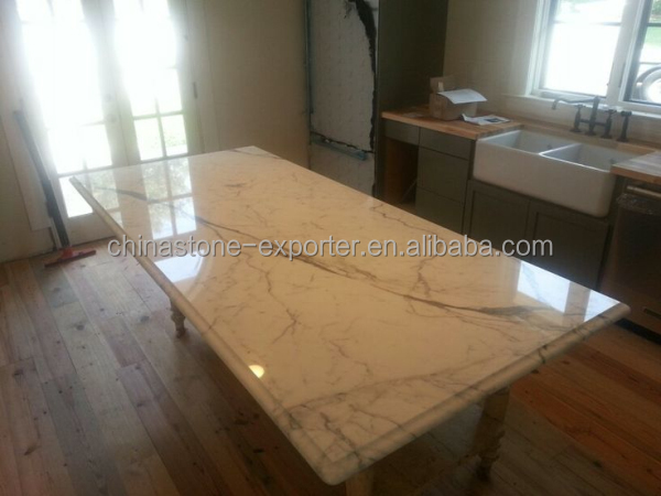 Isla de cocina encimera de mármol mesa, statuarietto mármol made ... Isla cocina precios