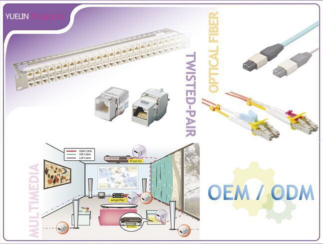 中国のサプライヤーネットワークのcat5cat6rj45女性キーストーンジャック仕入れ・メーカー・工場