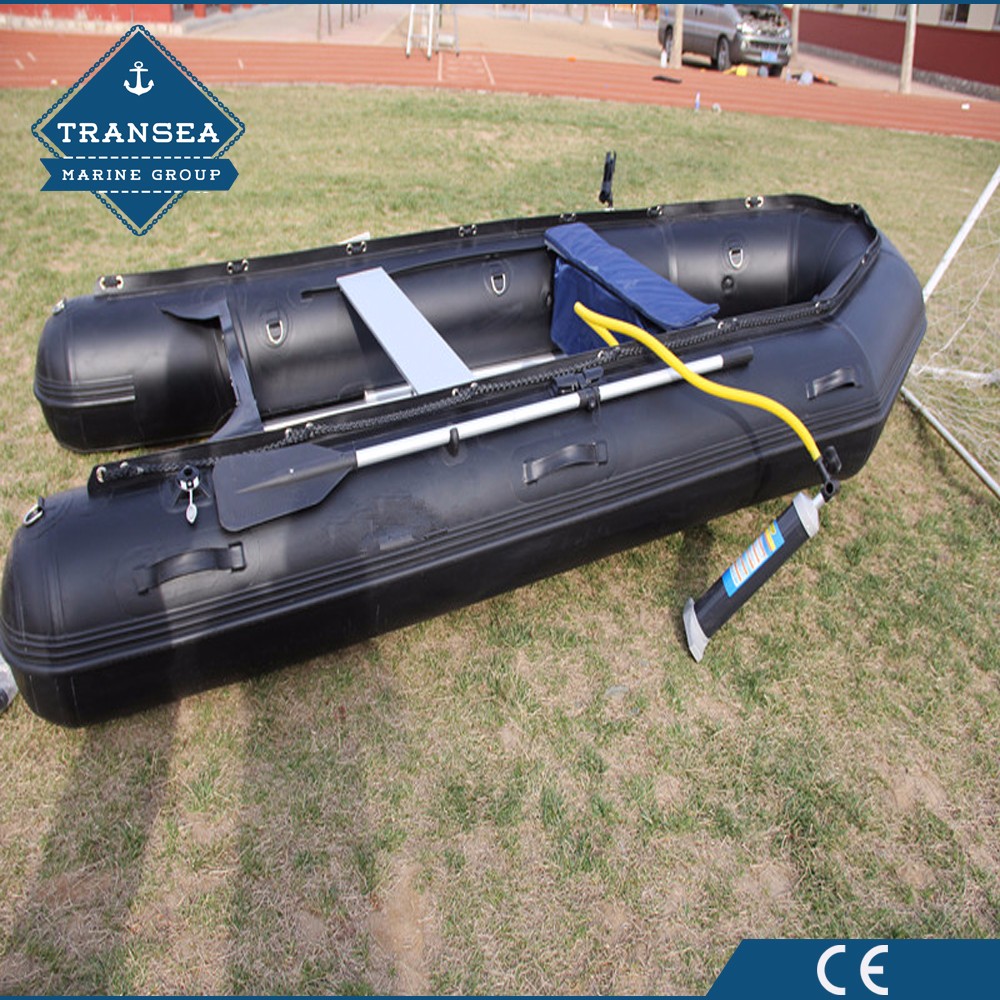 Hypalon Material 4.8m Aluminum Hull Inflatable Boat Fishing With Ce