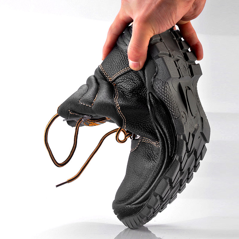 2014-2015- 最善販売中国m-8138安全靴鋼のつま先の革問屋・仕入れ・卸・卸売り