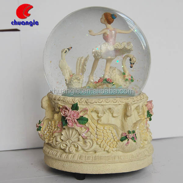 Dancing Ballerina Music Box,ballerina Figurine Water Globe,ballerina 