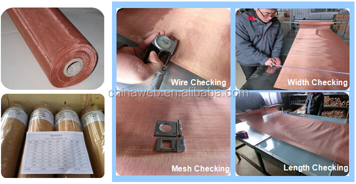 wire mesh 100%copper