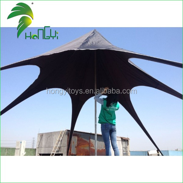 black Diameter 8 M star shape tent (10)