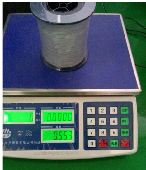 China wholesale high visible double side reflective knitting yarn