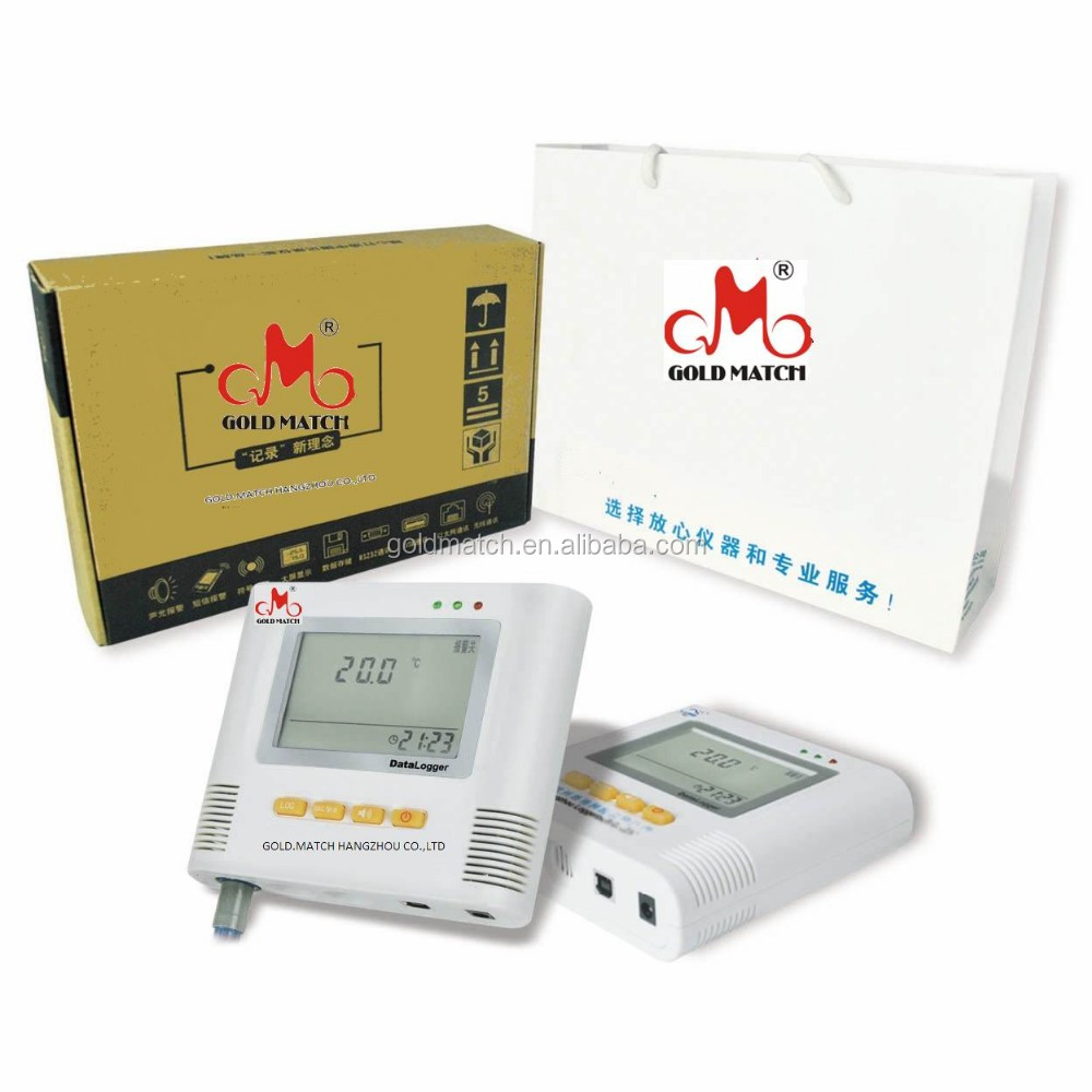 Industrial Gsm Temperature Controller Data Logger Wireless With Lcd