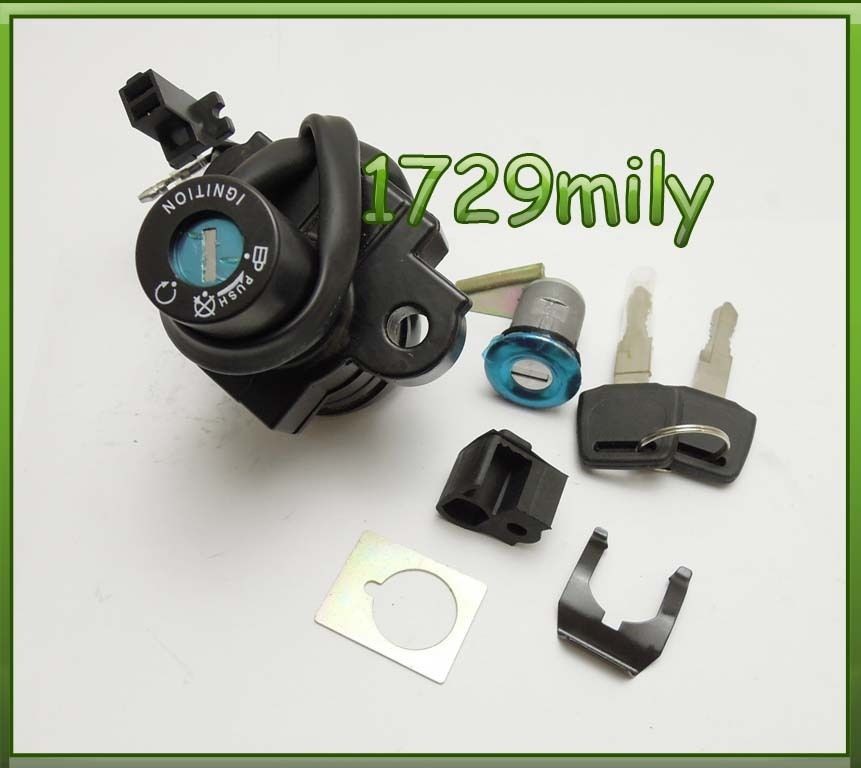 Ignition Switch Lock Fuel Gas Cap Key for Honda CBR250 CBR400 NSR250 VFR400 New3