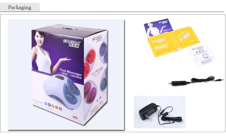2014 New Comfortable Shiatsu Foot Massager with Infrared Heat