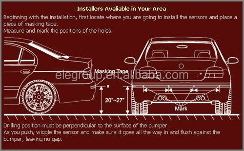 4.3インチディスプレイ車のバックアップカメラ付駐車センサーシステム問屋・仕入れ・卸・卸売り