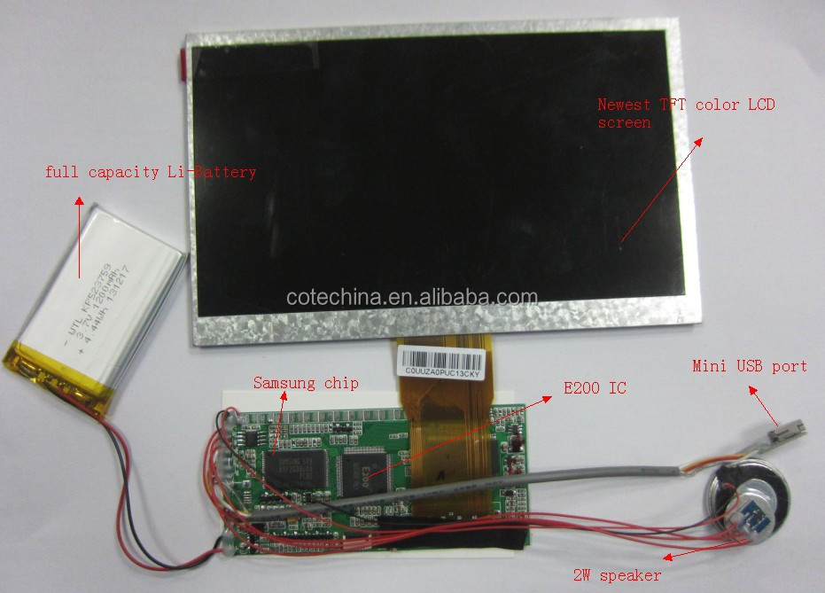 工場出荷時のサポートoem広告/odmからのビデオカードを持つ中国tftlcdスクリーン問屋・仕入れ・卸・卸売り