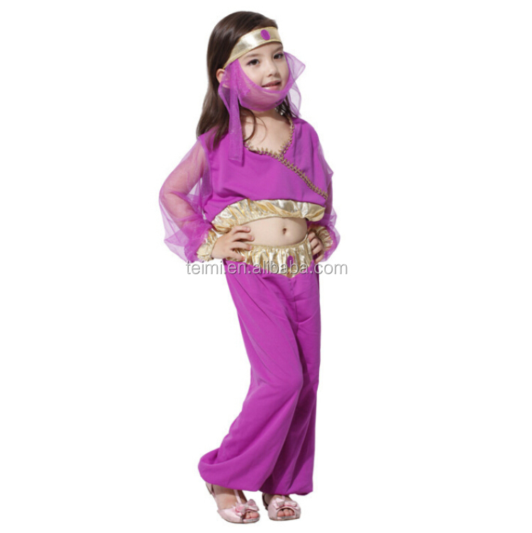 キッズパーティーの摩耗ドレスダンスの女の子中国のステージパフォーマンスの摩耗子供のためのベリーダンス衣装仕入れ・メーカー・工場