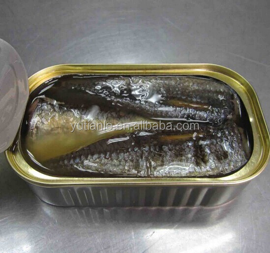 High Quality 155g HALAL Certificate Canned Sardine In Oil
