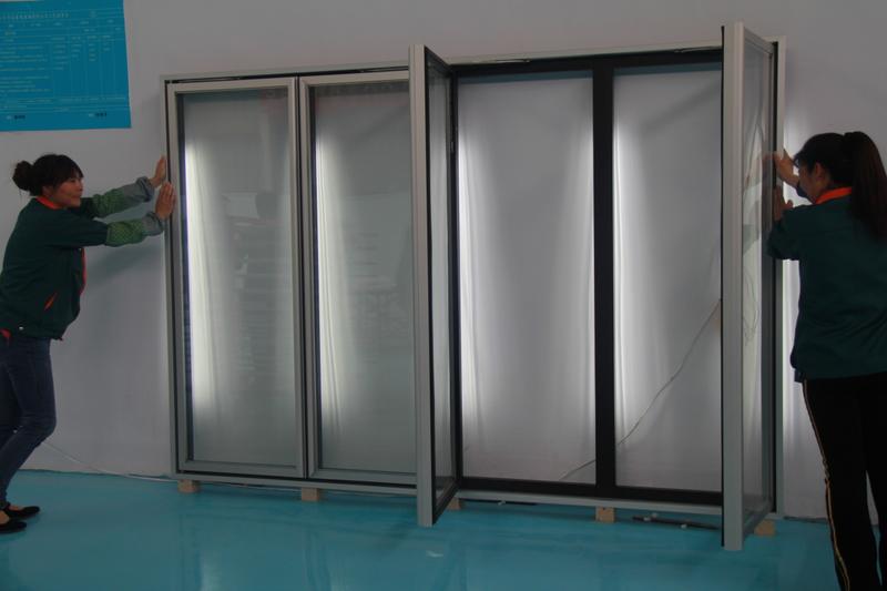 2014年ファッションデザインの透明ガラスのドアのフリーザーのための中古家電卸問屋・仕入れ・卸・卸売り