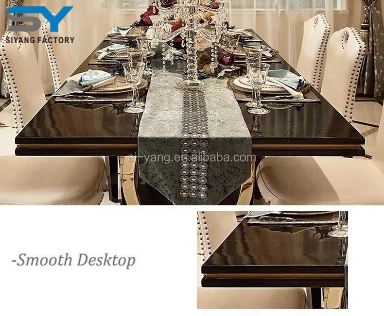Muebles de sala de estar de moda de acero inoxidable 2017 con alta ...