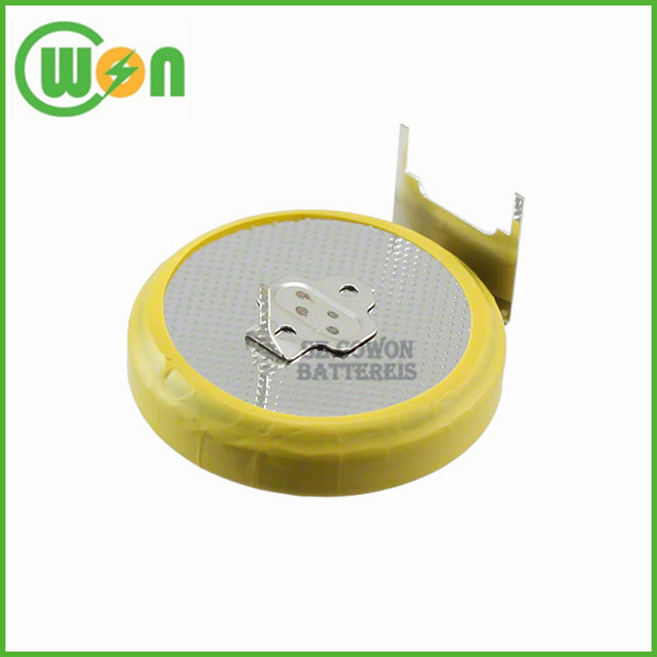 Lithium Battery 3v Cr2032 With Solder Tabs Tags Terminal Buy Lithium Battery 3v Cr2032 With