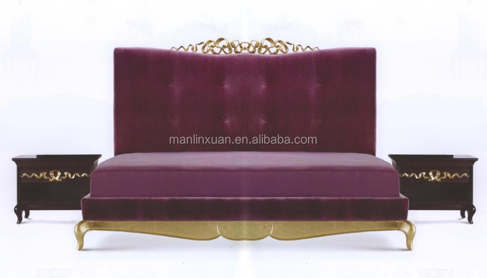 Nueva mano de madera tallada antigua dormitorio muebles clásicos ...
