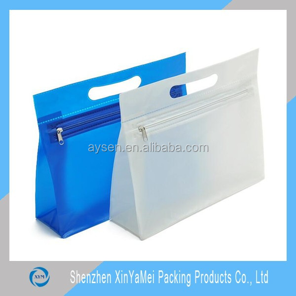 Promotional cosmetic bag Transparent PVC Zipper Toiletry Bag