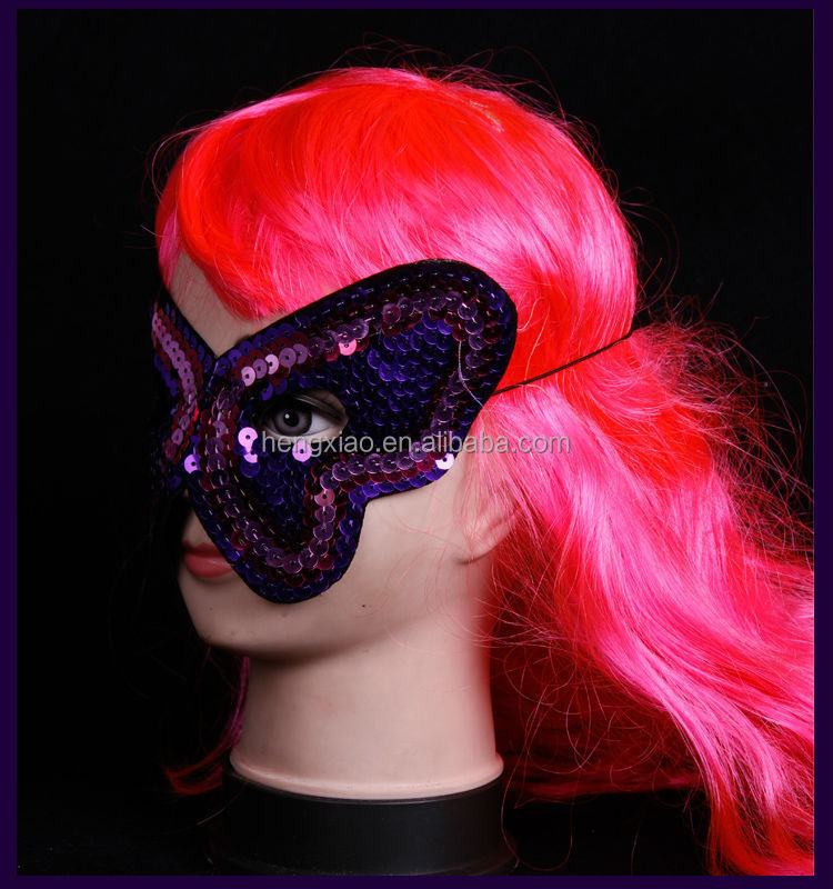 新しいデザインの蝶2015sequinsvenetian仮面舞踏会マスク仕入れ・メーカー・工場