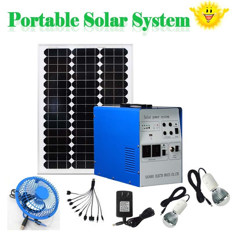  300w Solar Energy Product Solar Electricity Generating System For Home