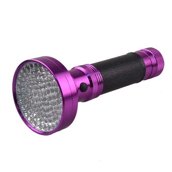 100 led新しい デザイン uv ブラック ライト 5 ワット長距離uv懐中電灯ブラック ライト仕入れ・メーカー・工場