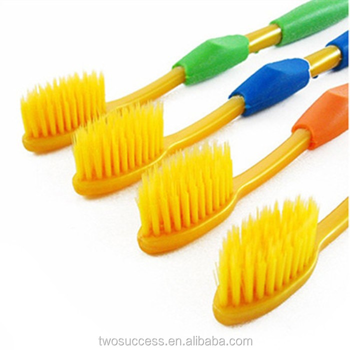 Professional design Double fresh color adult toothbrush