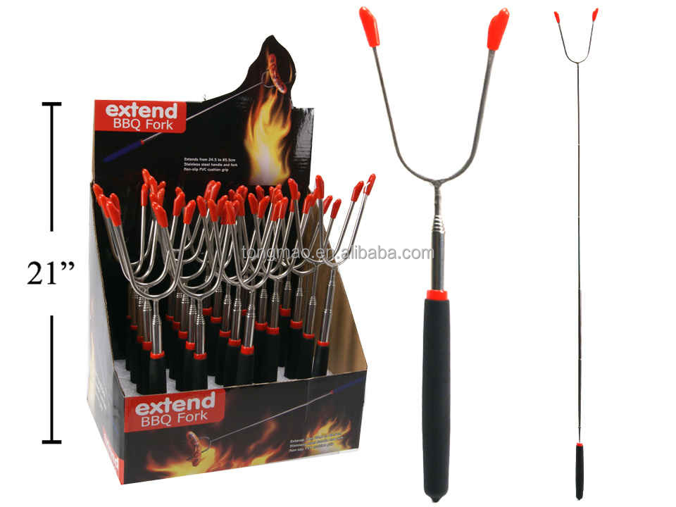 Extendable Campfire Fork