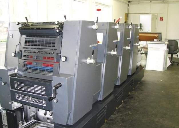 4 color offset printing press