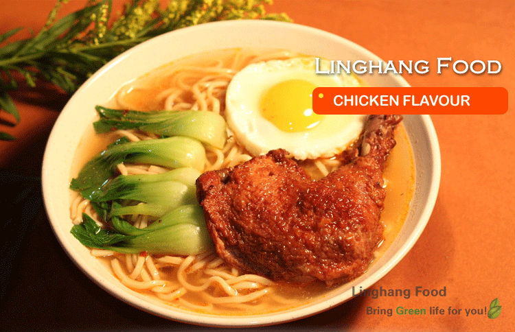 Longlife quick cooking instant noodle