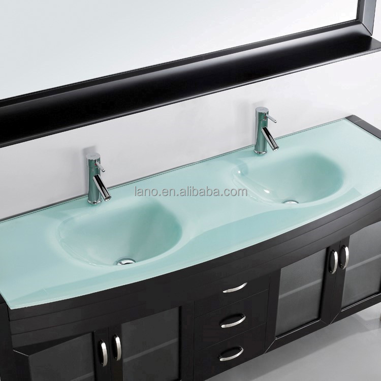 70 pulgadas espresso doble lavabo vanidad baño moderno de madera ...