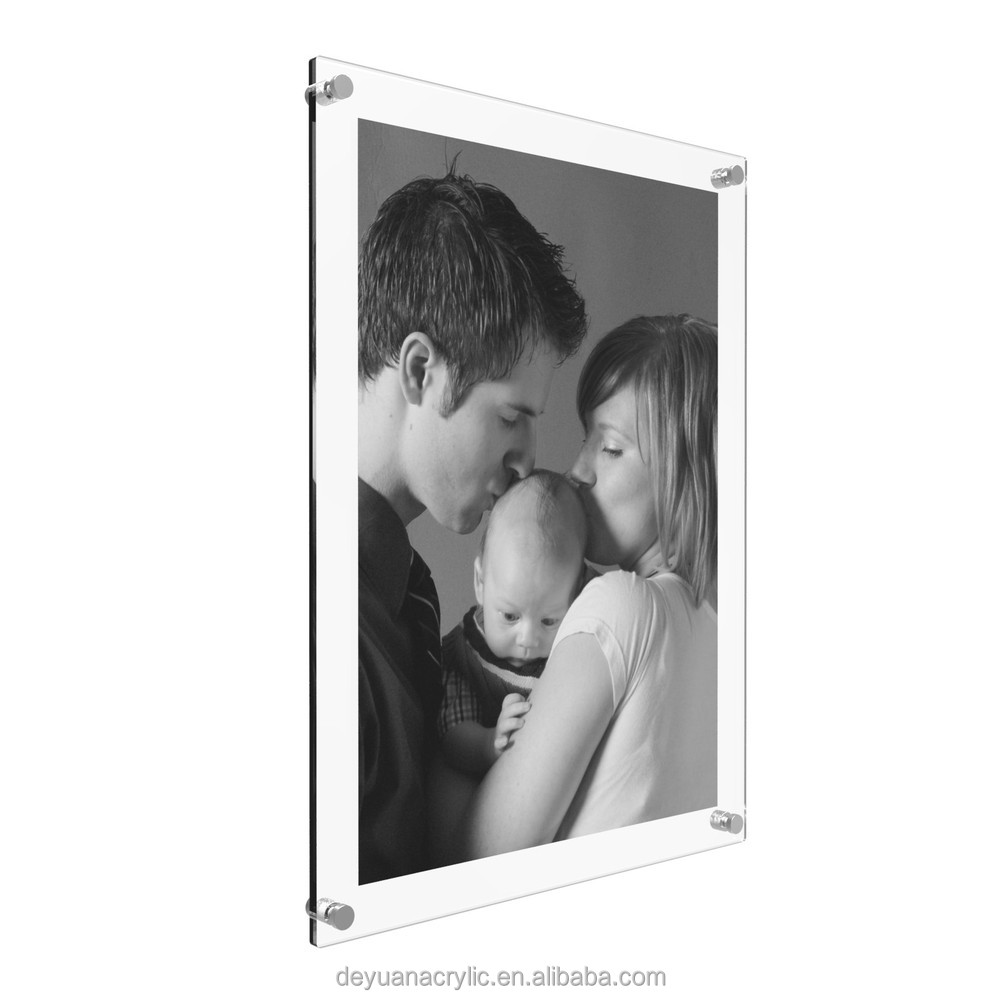 wall mounted acrylic photo frame4