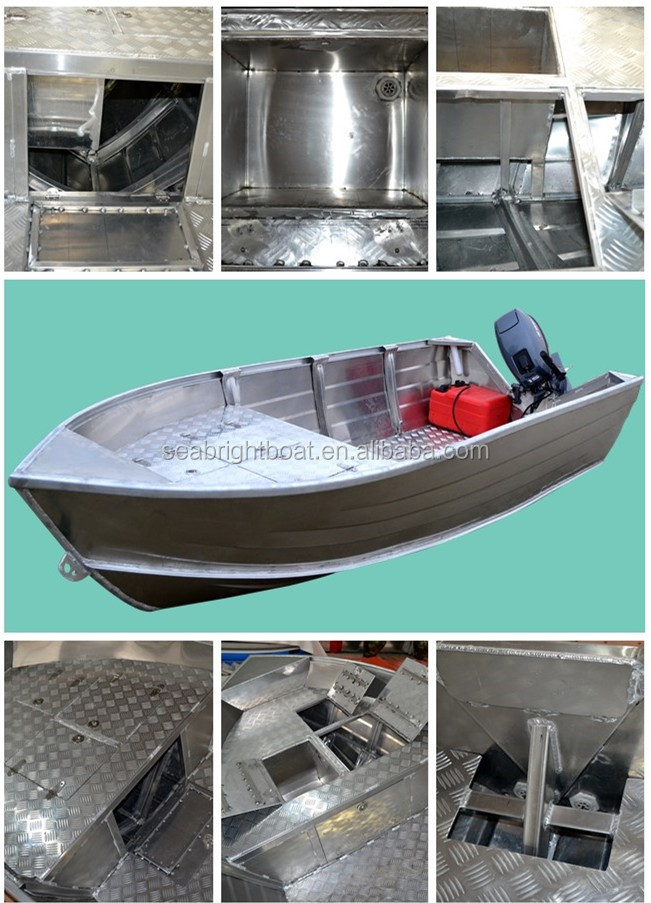 welded aluminum boat