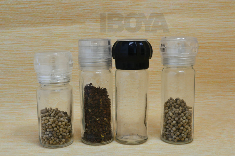80ml 100ml salt pepper grinders bottles